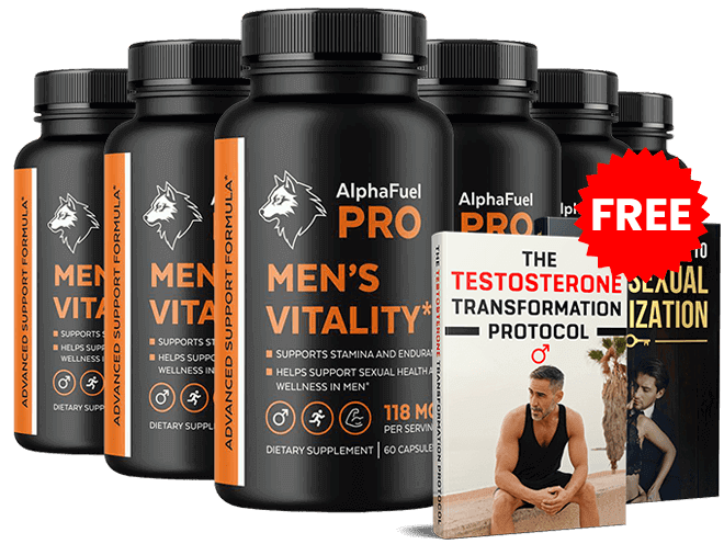 AlphaFuel Pro multiple bottles display pack
